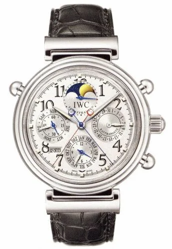 IWC Da Vinci Perpetual Rattrapante Platinum / Silver / English IW3754-11 (IW375411)